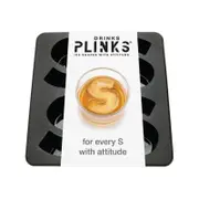 DrinksPlinks Letter S Ice Cube Tray