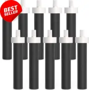 10 Pack Water Filters, Compatible with Brita Hard-Sided Bottles