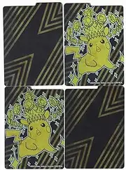 Surging Spark Cardboard Card Divider – Pikachu – Set of 4