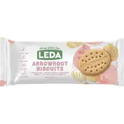 Leda Arrowroot Biscuits 205g (Pack of 8)