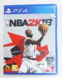 在飛比找Yahoo!奇摩拍賣優惠-PS4 美國職業籃球 NBA 2K18 (中文版)**(二手