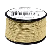 .75mm Nano Cord made with Kevlar Aramid - Yellow 300ft
