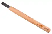Michihamono Specialised Woodcarving Chisel 9mm Macaroni Tool Straight 90 Degree