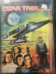 New Vintage 1979 Mego Corp Star Trek Mr. Spock 3 3/4” Posable Action Figure