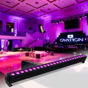 24 LED RGB Wall Wash Light Bar DMX Stage DJ Disco Party Club Lights With Remote
