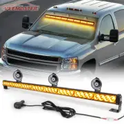 36" LED Emergency Strobe Light Bar Warning Hazard Light Traffic Advisor Amber