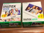 New Fujifilm instax Wide Instant Film 40 Exposures(2x20) - expire (9/23 & 7/24)
