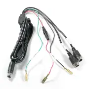 Elinz Power Harness for GEAR5 Monitor TFT LCD 12V/24V 4PIN 2AV Inputs 800x480 HD NTSC/PAL