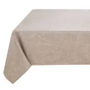 Fitable Square Linen Tablecloth 54 x 54 Inch - Faux Burlap Fabric Table Cloth...
