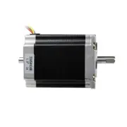 Nema23 Stepper Motor 76mm Dual Shaft 3A 270oz-in 4 Lead Wire for CNC Router E...