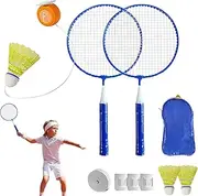 Badminton Training Device, Rebound Badminton | Portable Automatic Rebound Shuttlecock | Practice Training Aid, Fitness Accessories, Sports Equipment for Children