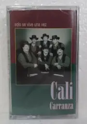 Cali Carranza y Formales Solo Se Vive Una Vez Cassette Tape Tejano Norteno New
