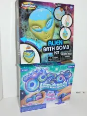 Galaxy Space Alien Craft Kits Bath Bomb Ooz-o's Slime Kids Indoor Activity Age 8