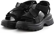 卑弥呼(ヒミコ) Himiko 657203 Women's Sports Sandals, Himiko, Rhinestone Belt