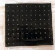 HO Scale Train Decals: Numbers