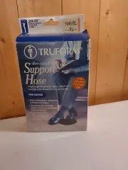 Truform Mens Dress Sock Style Support Hose 20-30 mmHg Compression thigh high