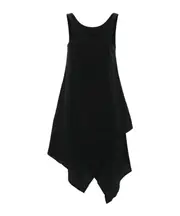 Y-3 Sleeveless Asymmetric Dress S,M Black