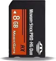 Memory Stick PRO-HG Duo MS Card for Sony PSP HX64gb Memory High-Speed High Capacity (8, GB)
