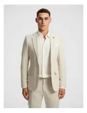 [yd.] Carter Suit Jacket in Sand