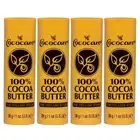 Cococare 100 Pure Cocoa Butter Stick 1 oz Pack of 4 Natural Moisturizer