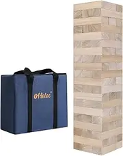 Offelec Wooden Tumbling Tower Game -