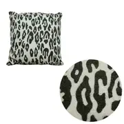 J Elliot Home Leopard Textured Cushion 43 x 43 cm