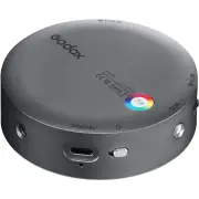 Godox R1 Round RGB Silver LED Light - Dark Grey