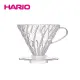 《HARIO》V60透明02樹脂濾杯 VDR-02-T