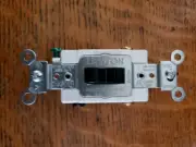 Leviton Black COMMERCIAL Large Toggle Wall Light Switch 20A 120/277VAC CS320 2E