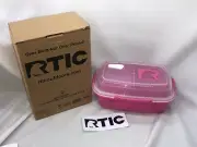 RTIC Day Cooler | Lunch Plastic Container | Color Hot Pink | NIB 1265