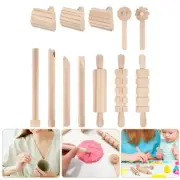Clay Molding Wood Sculpting Tools Wooden Clay Tools Tools Kids