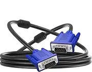 Computer Monitor Cord | VGA Video Cable Anti-Interference Video Cable for Monitor | Monitor Cord Practical Video Converter Cord for Monitors Projectors Laptops
