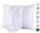 100% Mulberry Silk Pillow Cases Silk Pillowcases for Hair and Skin Both Side ...