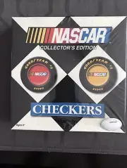 Nascar Racing Checkers Board Game Collector's Edition Sealed