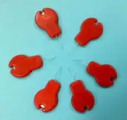 6X Needle Threaders with Built-in Thread Cutter Blade