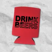 Funny Can Coolers, Drink Beers Coolies, Gift, Beer Coolers, Drink Accessory