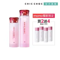 在飛比找momo購物網優惠-【CHIC CHOC】花萃保濕露+乳+菁華柔潤光澤全套組