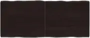Table Top Dark Brown 120x50x(2-4) cm Treated Solid Wood Live Edge Furniture