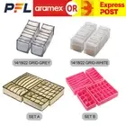 Foldable Drawer Organizer Divider Bra Sock Underwear Storage Closet Box Value