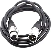 CIMAXIC 10m Male to Female Audio Cable 2 Pack Balanced Microphone Line for Mixer Amplifier Stage Performance