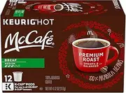McCafe Premium Decaf Medium Roast Coffee Keurig K Cup Pods (12 Count)
