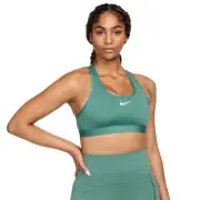Nike Women's Swoosh Med Support Bra Plus Size 2X Color Bicoastal White Dri-FIT