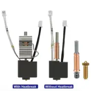 3D Printers For Anycubic Kobra 3 Hotend Kit Accessories W/Heat Dissipation Block