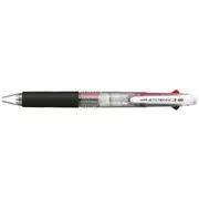 Uni Jetstream Retractable Rollerball 3 Colour Pen Clear