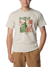 [Columbia] Sun Trek Short Sleeve Graphic Tee in Dark Stone