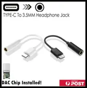USB Type C to 3.5mm Headphone Audio Aux Stereo Cable Adapter For Samsung Huawei