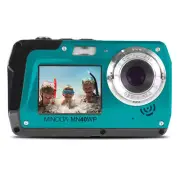 48.0-Megapixel Waterproof Digital Camera Blue ELBMN40WPBL
