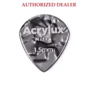 3 Acrylux Nitra Jazz picks 3AN7-03 D'Addario Planet Waves