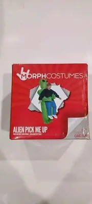 Morph Costumes WMCPIALL Alien Inflatable Pick Me Up Costume, Green, Youth Size