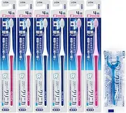 Clinica Advantage 4 Row Ultra Compact Regular 6 Toothbrushes + Floss